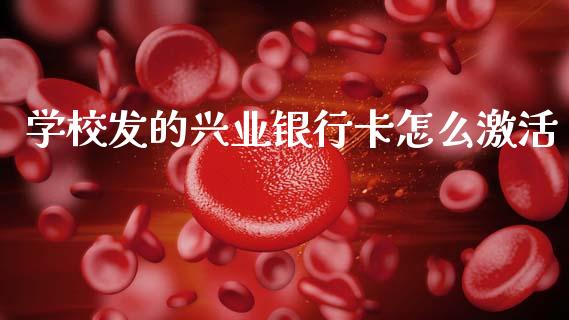 学校发的兴业银行卡怎么激活_https://m.ycdhulan.com_国际金融_第1张