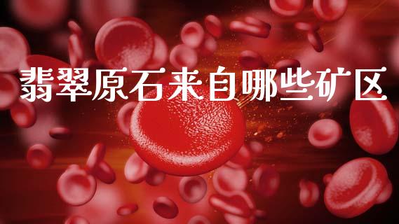 翡翠原石来自哪些矿区_https://m.ycdhulan.com_证券新闻_第1张