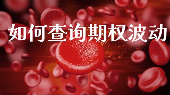 如何查询期权波动_https://m.ycdhulan.com_期货交易_第1张