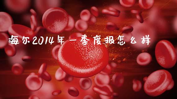 海尔2014年一季度报怎么样_https://m.ycdhulan.com_理财产品_第1张