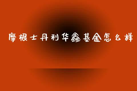摩根士丹利华鑫基金怎么样_https://m.ycdhulan.com_财经要闻_第1张