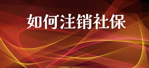 如何注销社保_https://m.ycdhulan.com_财经要闻_第1张