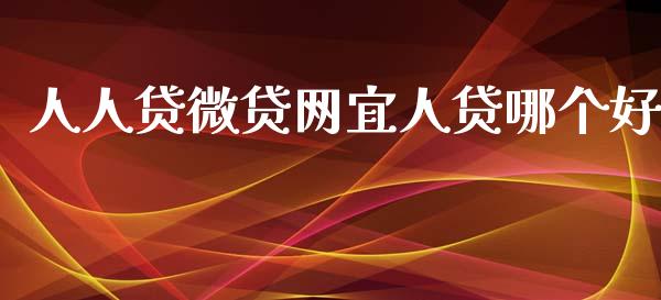 人人贷微贷网宜人贷哪个好_https://m.ycdhulan.com_证券新闻_第1张