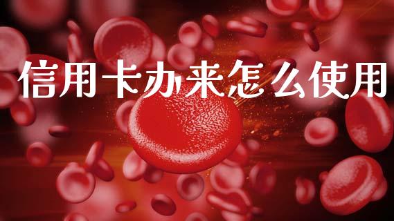 信用卡办来怎么使用_https://m.ycdhulan.com_国际金融_第1张