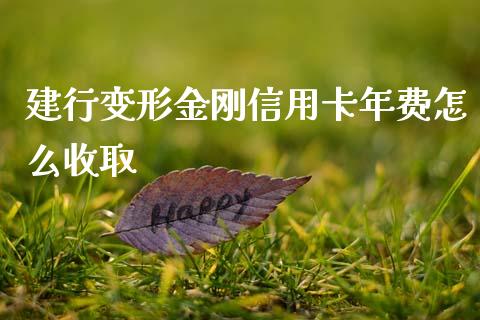 建行变形金刚信用卡年费怎么收取_https://m.ycdhulan.com_理财产品_第1张