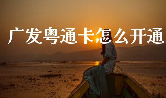 广发粤通卡怎么开通_https://m.ycdhulan.com_财经要闻_第1张