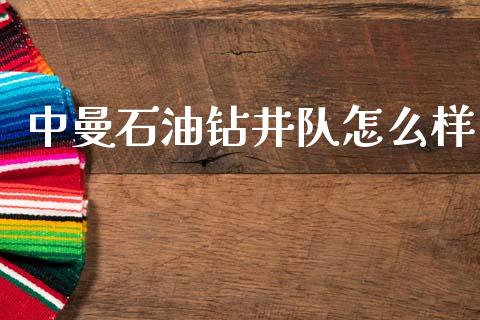 中曼石油钻井队怎么样_https://m.ycdhulan.com_证券新闻_第1张