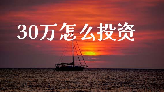 30万怎么投资_https://m.ycdhulan.com_财经要闻_第1张