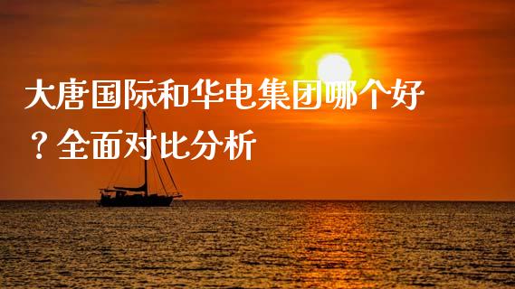 大唐国际和华电集团哪个好？全面对比分析_https://m.ycdhulan.com_理财产品_第1张