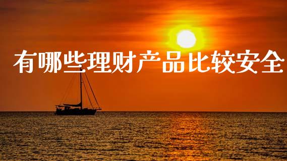 有哪些理财产品比较安全_https://m.ycdhulan.com_理财产品_第1张