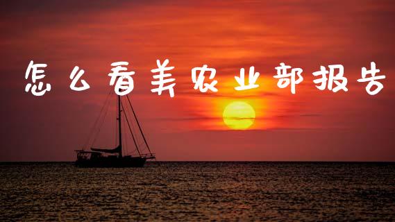 怎么看美农业部报告_https://m.ycdhulan.com_国际金融_第1张