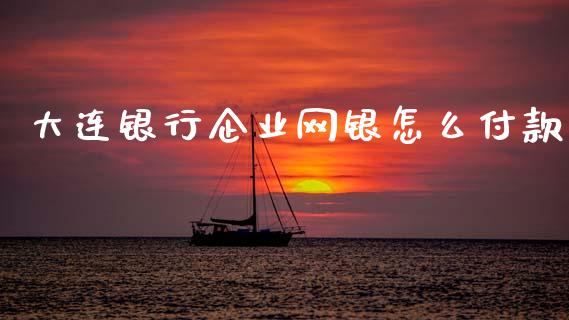 大连银行企业网银怎么付款_https://m.ycdhulan.com_理财产品_第1张