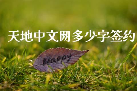 天地中文网多少字签约_https://m.ycdhulan.com_证券新闻_第1张