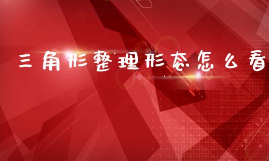 三角形整理形态怎么看_https://m.ycdhulan.com_财经要闻_第1张