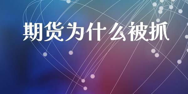 期货为什么被抓_https://m.ycdhulan.com_国际金融_第1张