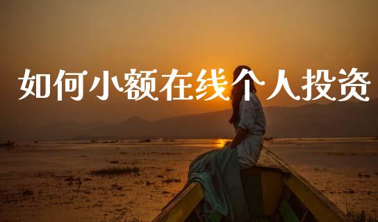 如何小额在线个人投资_https://m.ycdhulan.com_股市在线_第1张