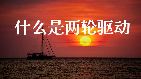 什么是两轮驱动_https://m.ycdhulan.com_国际金融_第1张